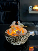 آباژور نمک هیمالیا طرح لانه پرنده (آباژور)