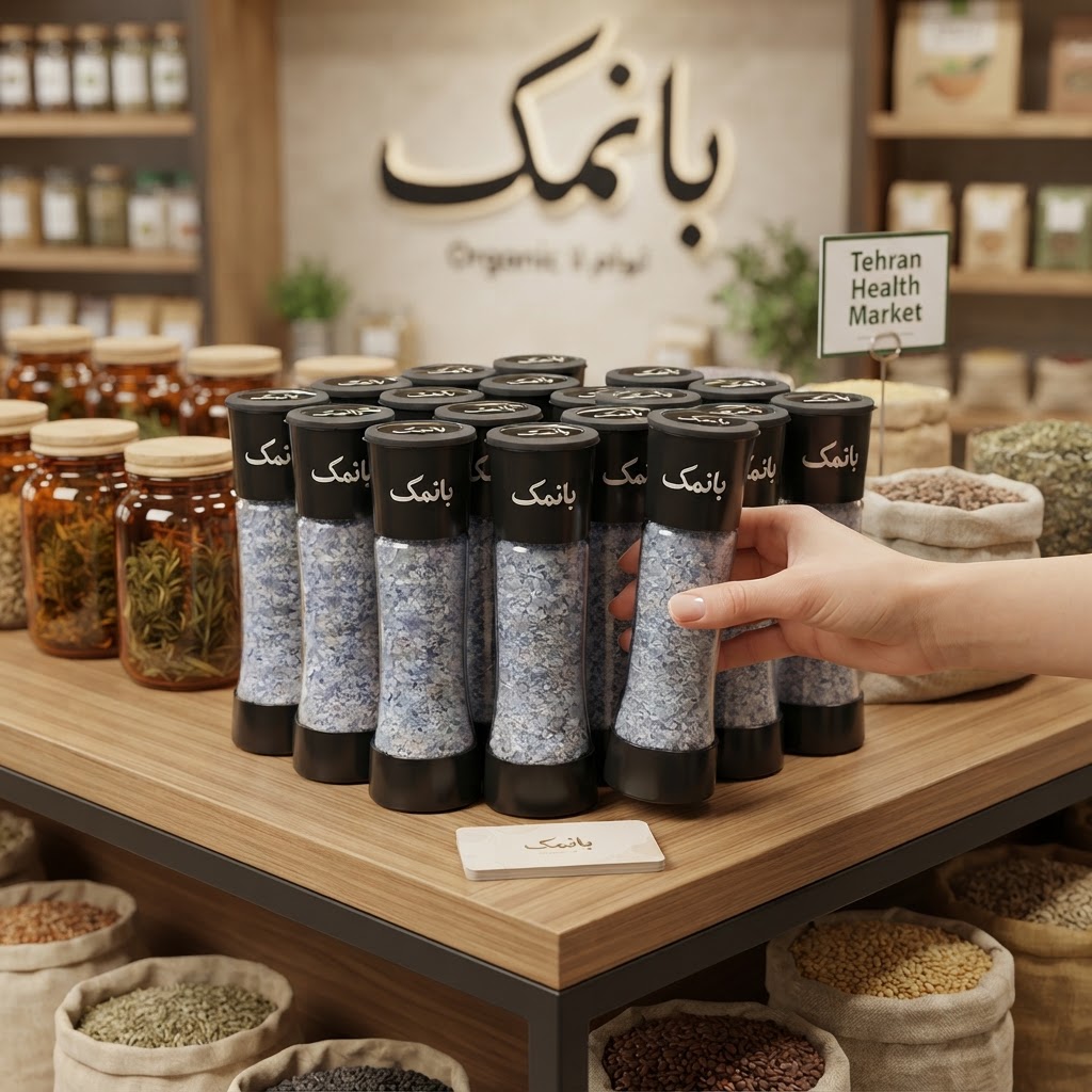 نمک آبی مات  ساب دار